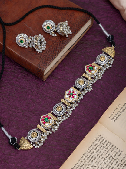 Jodha Pachi kundan choker