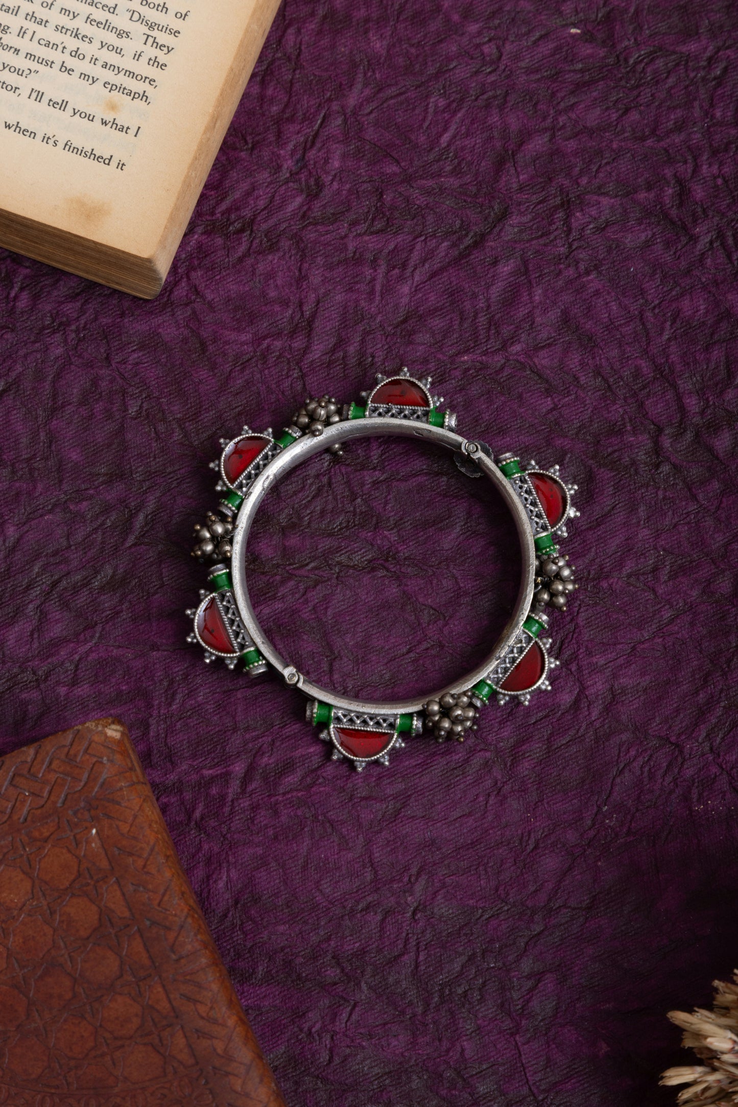 Sarita meenakari antique polish bangle