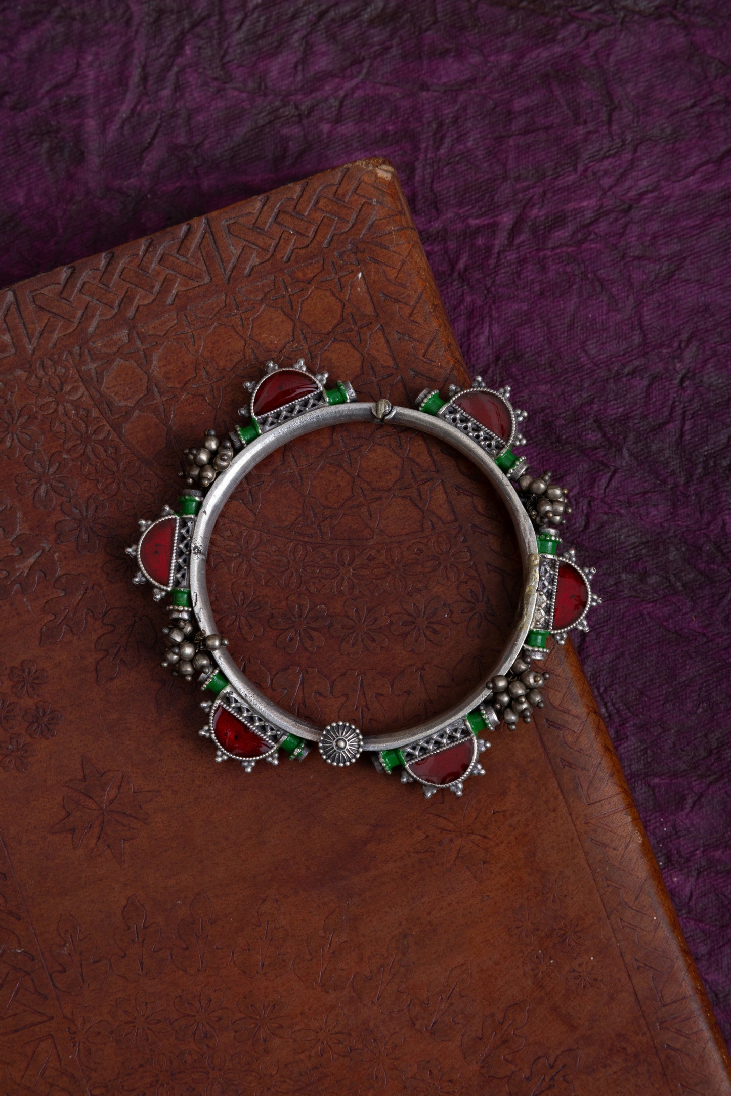 Sarita meenakari antique polish bangle
