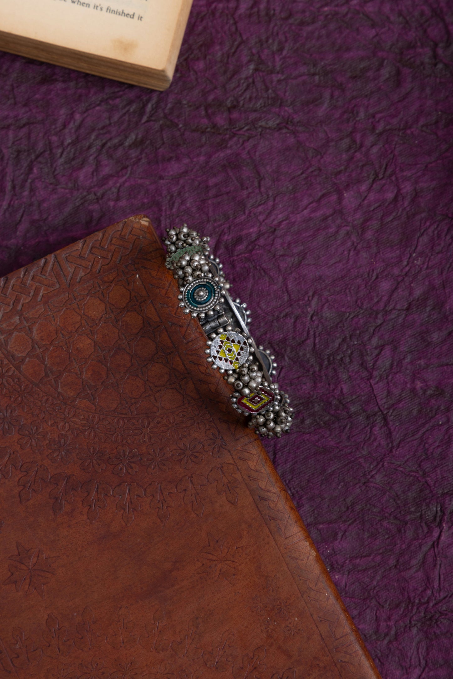 Kajri antique meenakari bangle