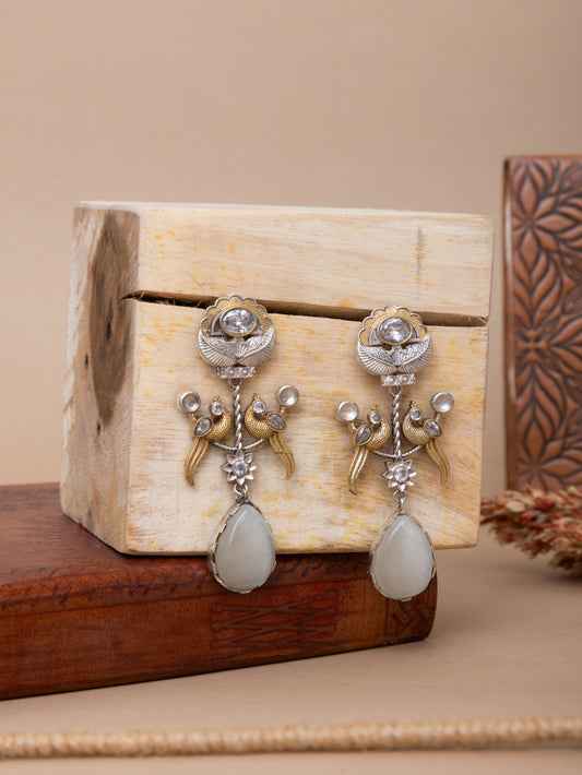 Mayuri dual tone danglers