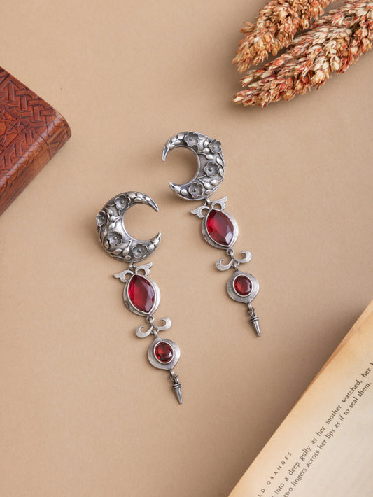 Moon earrings