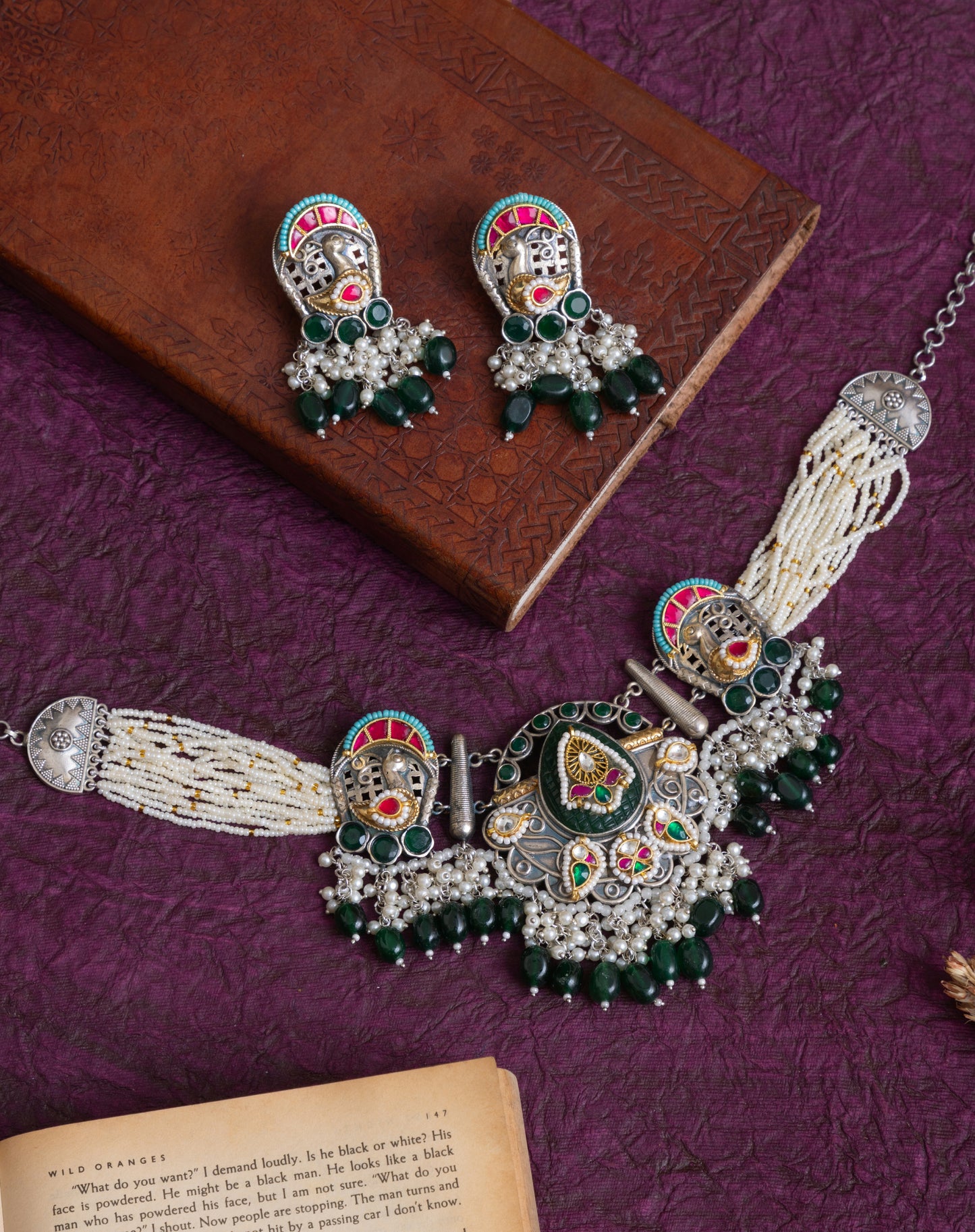Rani sa premium kundan fusion choker