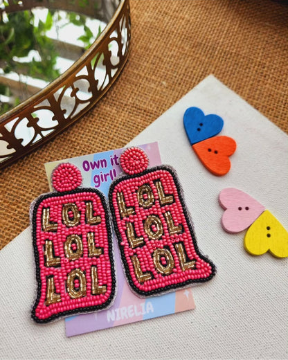 Beaded earrings