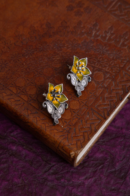 Kejal enamel meenakari antique tribal hasli choker