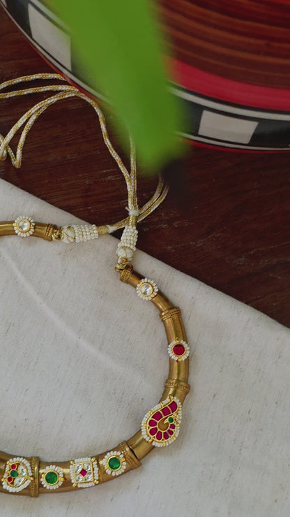 Agni the kundan choker