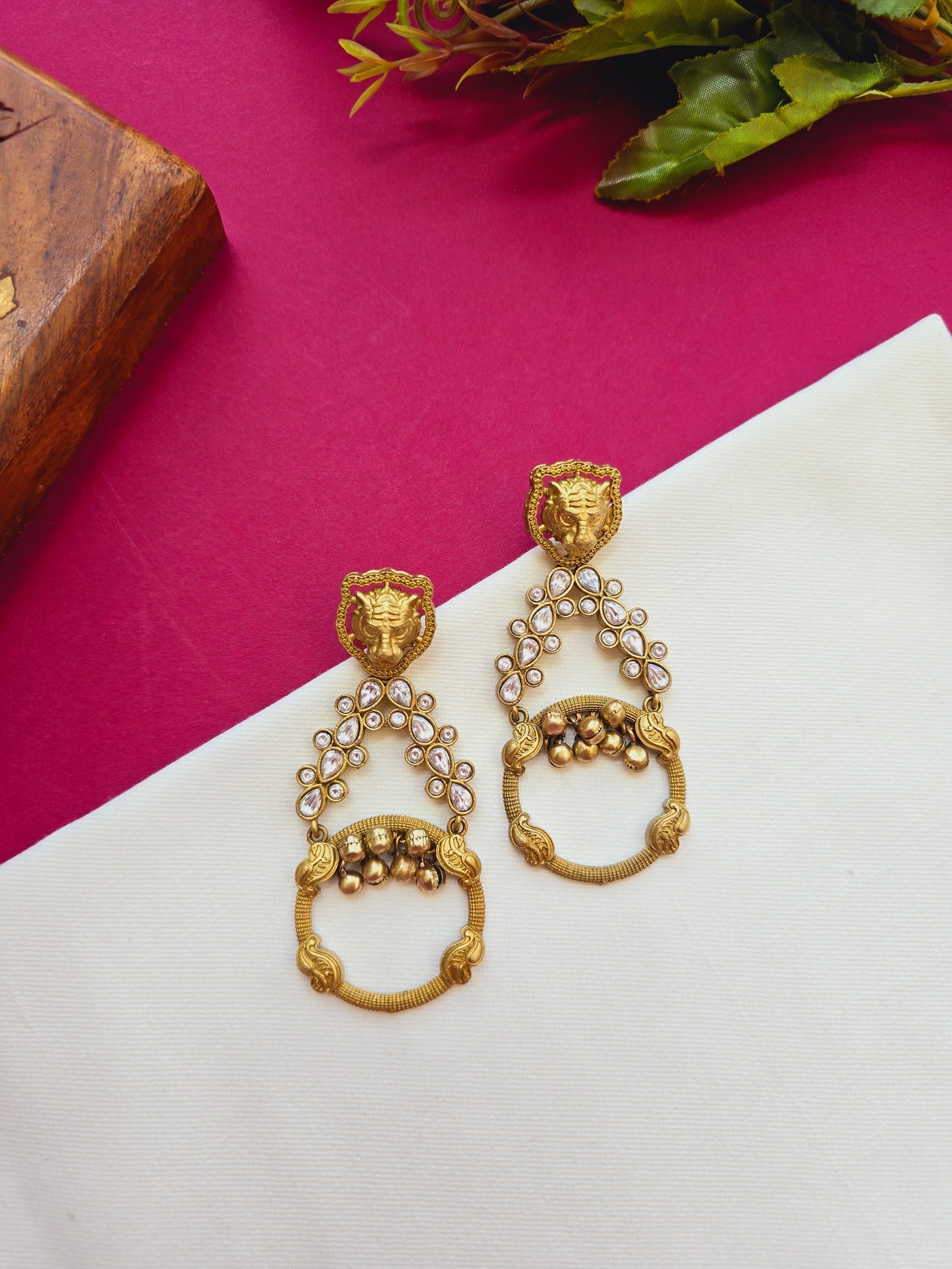 Bagh - the rajwadi earrings