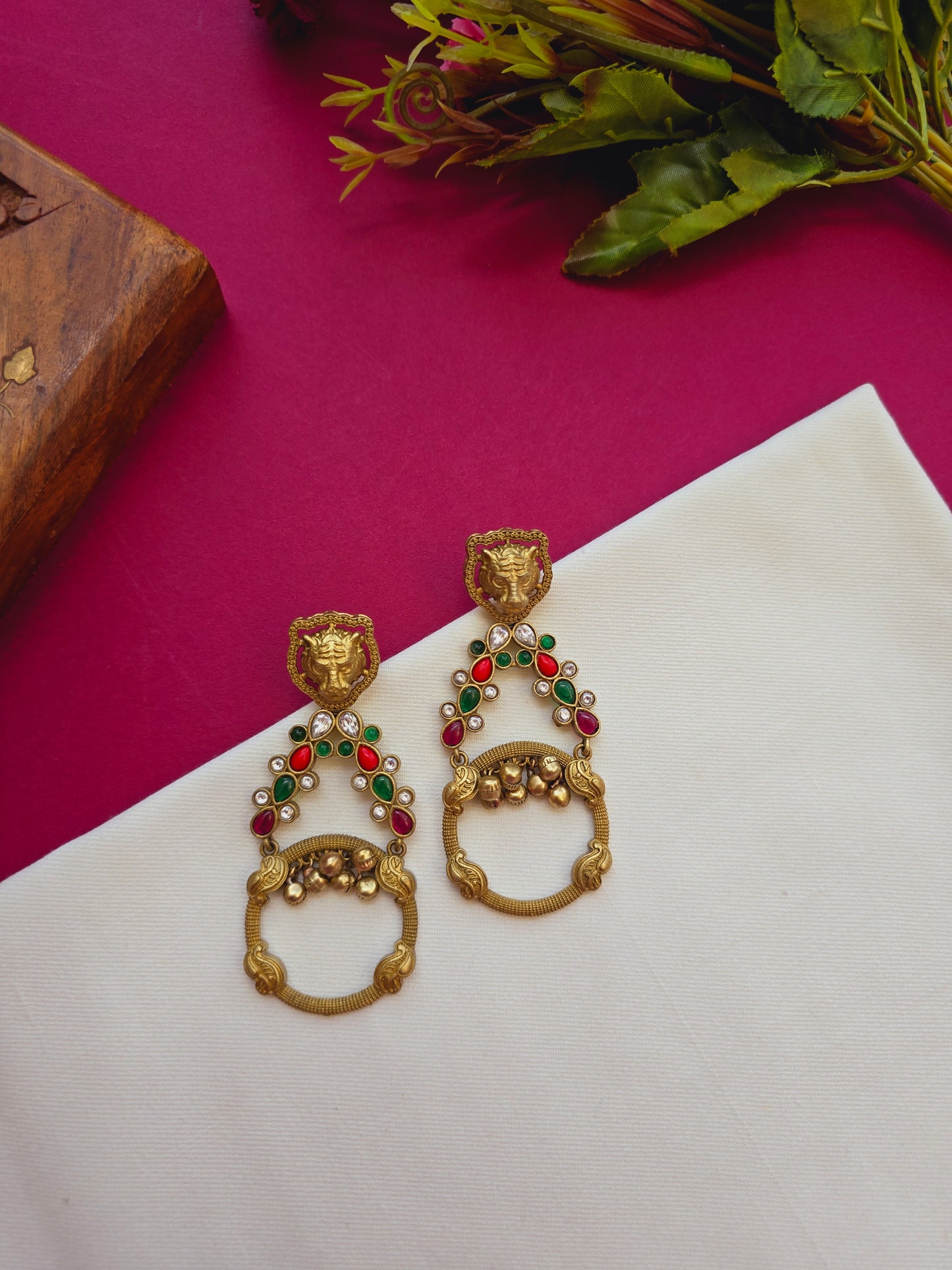 Bagh - the rajwadi earrings